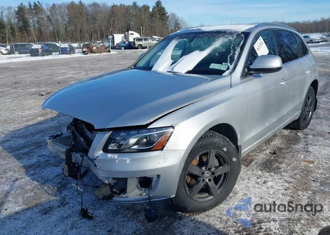 2012 Audi Q5 2.0T Premium from USA, damaged, VIN WA1LFAFP3CA096446